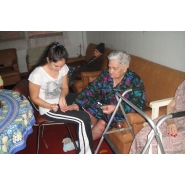 Visita al Hogar de Ancianos